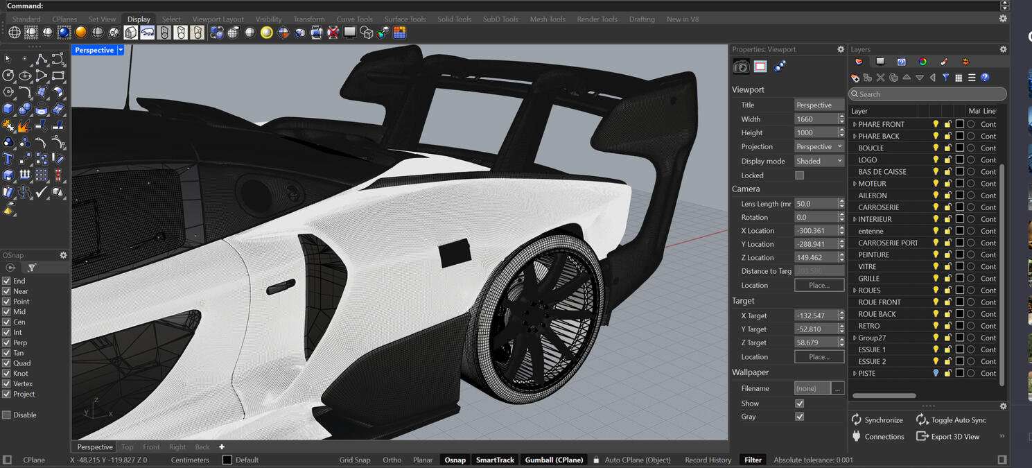 Rebuild mesh on Rhino 8.