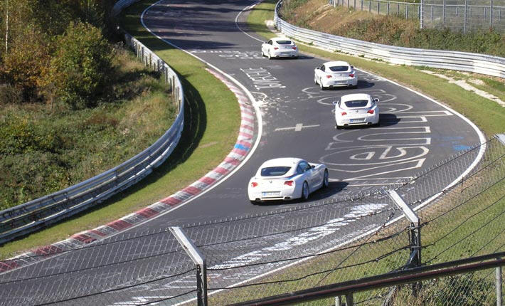 Inspiration ref : Nurburgring circuit.